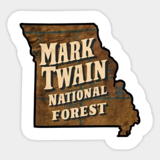 Missouri Mark Twain National Forest Sticker